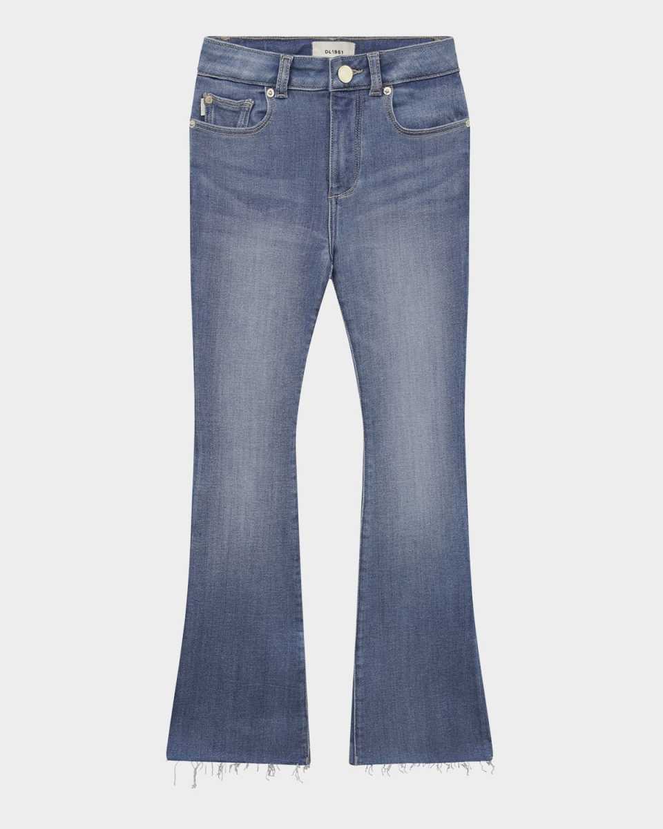 Girl's Claire High Rise Bootcut Jeans, Size 7-16